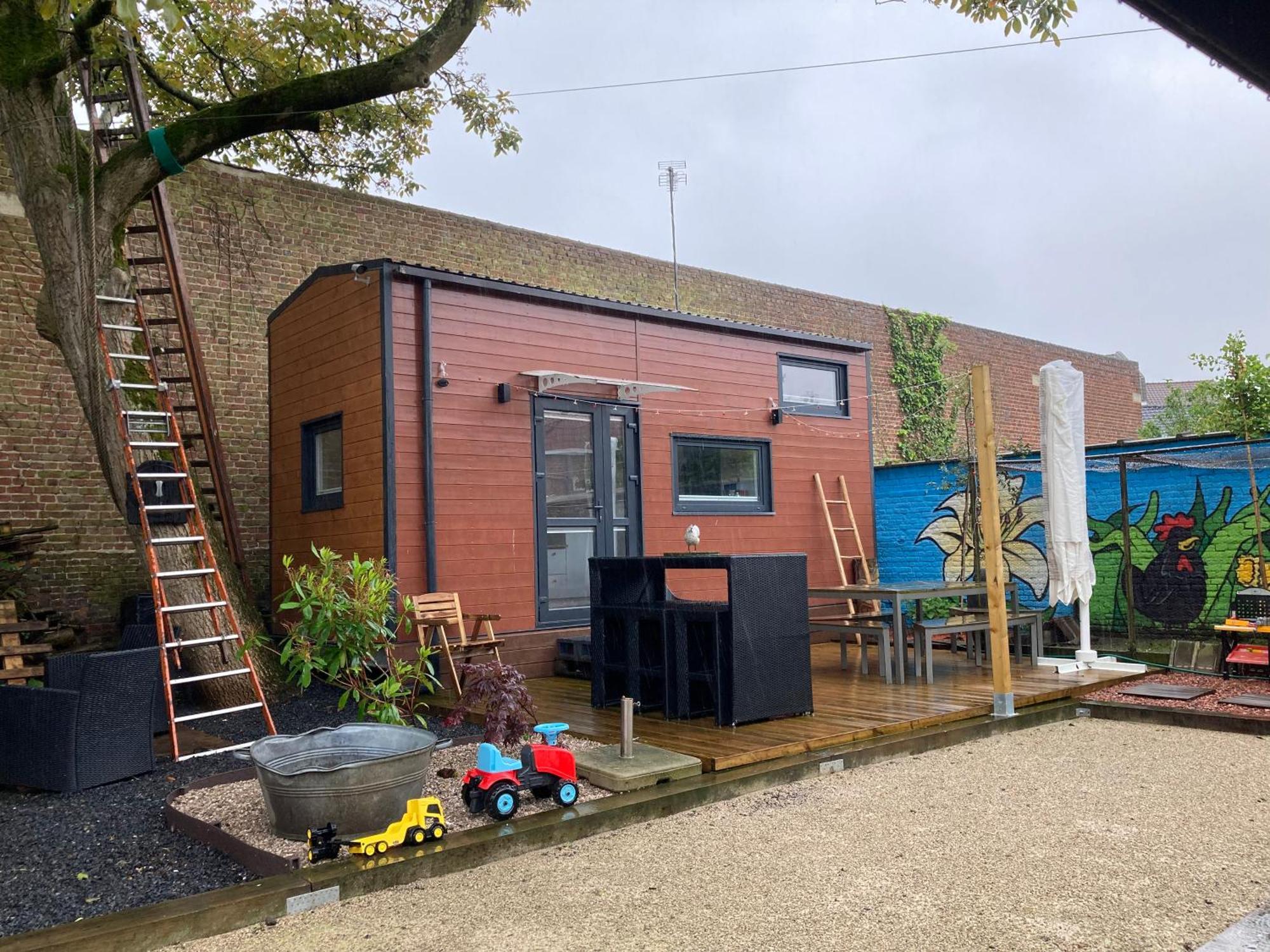 Tiny House Le Poulailler Hotel Bousbecque Exterior foto